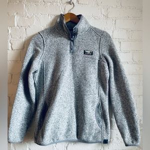L.L. Bean Sweater Fleece Pullover